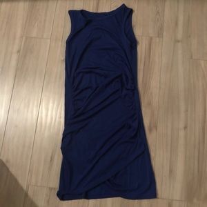 Blue fitted dress- tank top